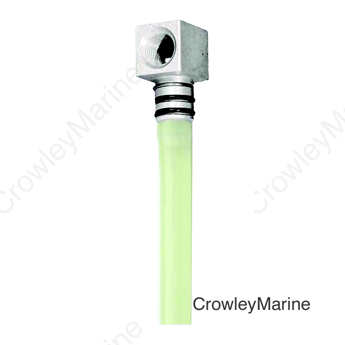 Moeller Fuel Pick-Up With 1/4" NPT Aluminum Fitting and 3/8" ID Nylon Tubing