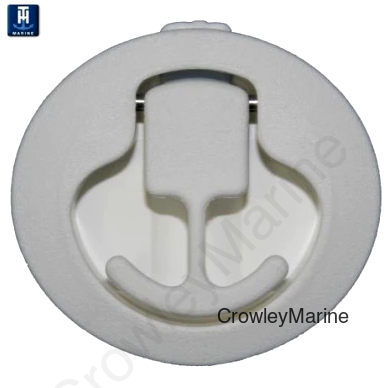 2" Slam Latch, Non-Locking, White