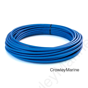 Nylon Air Tubing, 3/8" x 100Ft, J844 Nylon, Blue (249890)