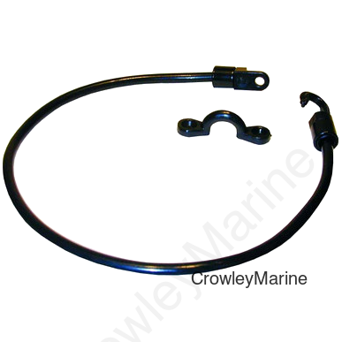 12" Deck Mount, Holds 4 Rods