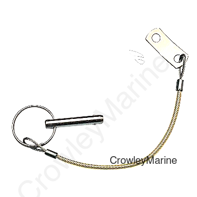 Seadog 2999811 Straight Release Pin w/Lanyard