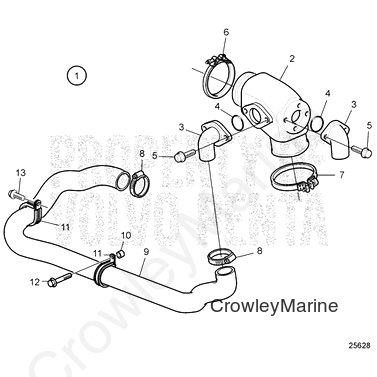 Control Cable (V2) - Volvo Penta (21633515)