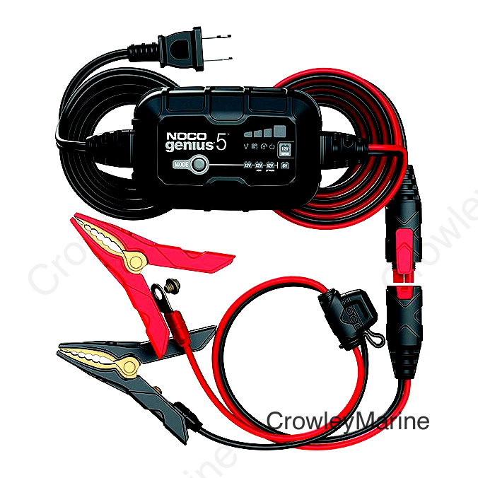 Noco Genius® GENIUS5 Battery Charger And Maintainer, 5 Amp