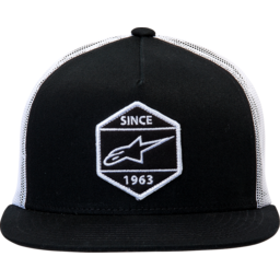 Bolt Trucker Hat - Black/White - One Size thumbnail-2