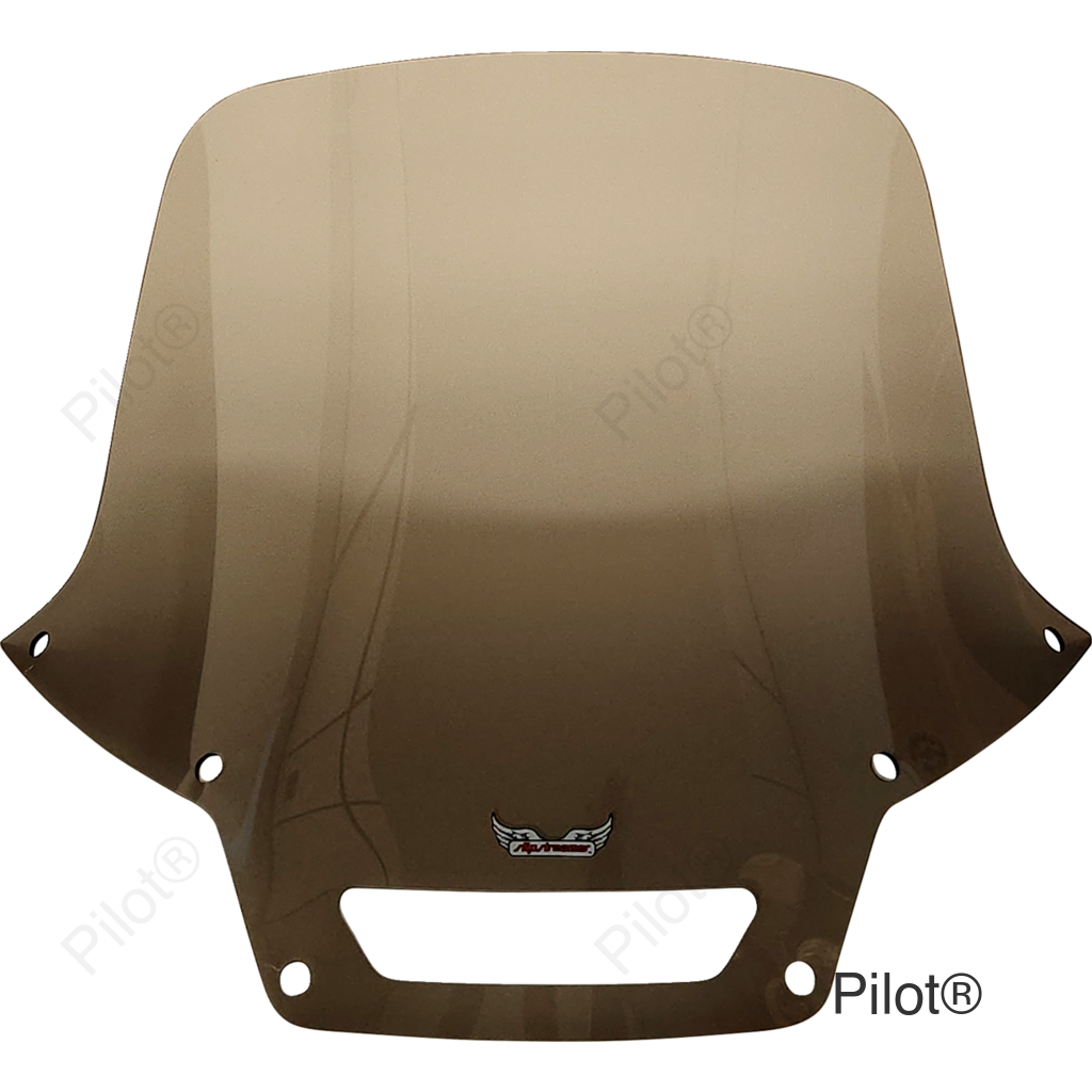 Windshield - Light Smoke - FXLRST - +6" Over Stock