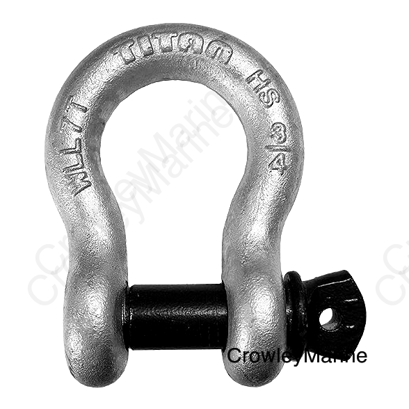 SHACKLE-ANCHOR 7/8IN  HT GALV