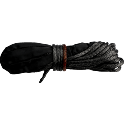 Winch Rope - Synthetic - Smoke - 15/64" x 38'