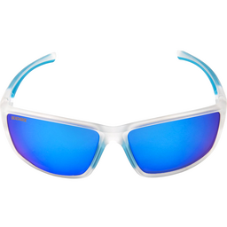 Seachoice 98807 "Seaspray" Polarized Sunglasses, Frame: Matte Clear, Lens: Blue Mirror thumbnail-5