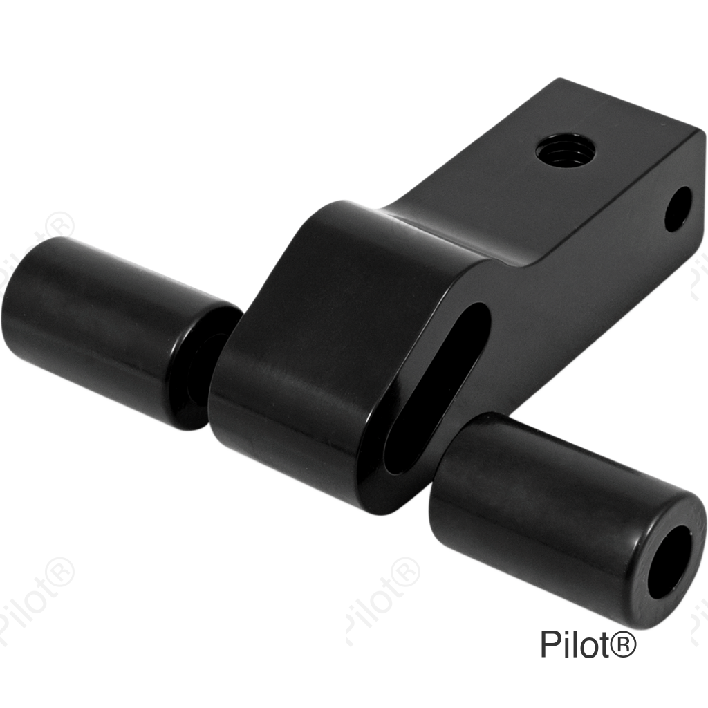 Headlight Mount Extension Block - Black