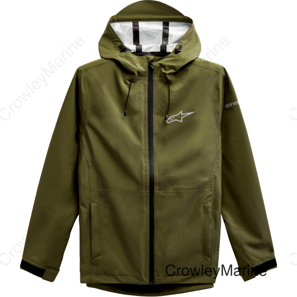 OMNI RAIN JACKET MILITARY GREEN MD