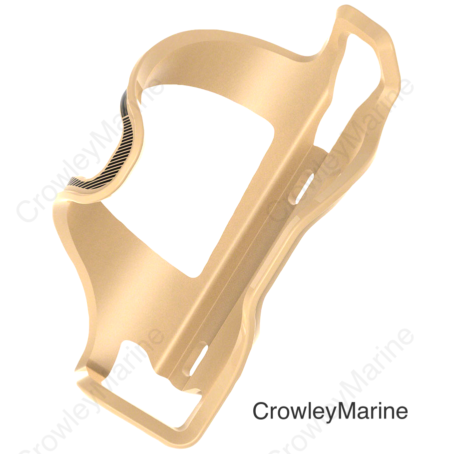 Lezyne Flow SL Water Bottle Cage - Right Side Entry Matte Tan
