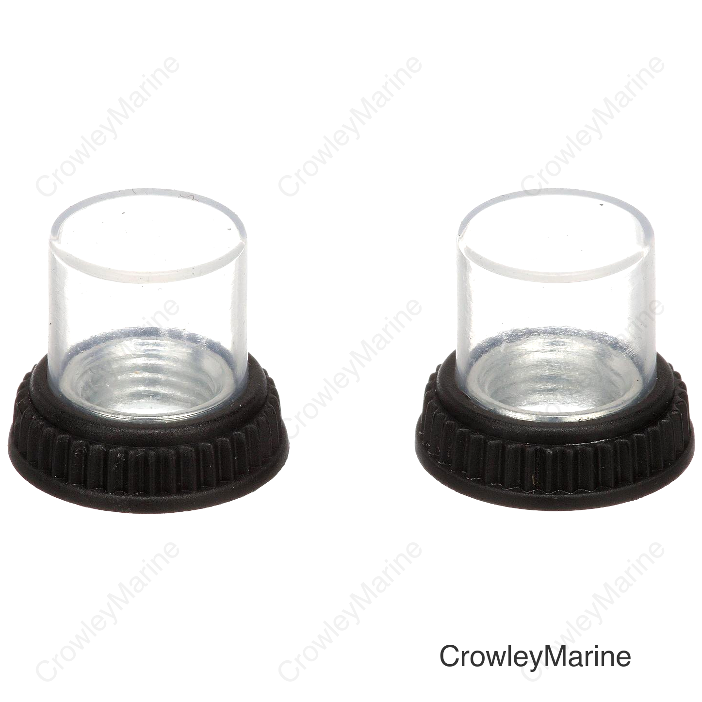 Seachoice Clear Protective Boot for Push to Reset Circuit Breakers, Pack of 2