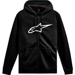 Ageless V3 Zip Hoodie - Black/White - Medium