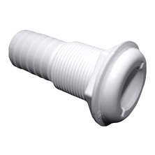 1 1/8 STRGHT BARBED Through-HULL (TH-1202-DP)
