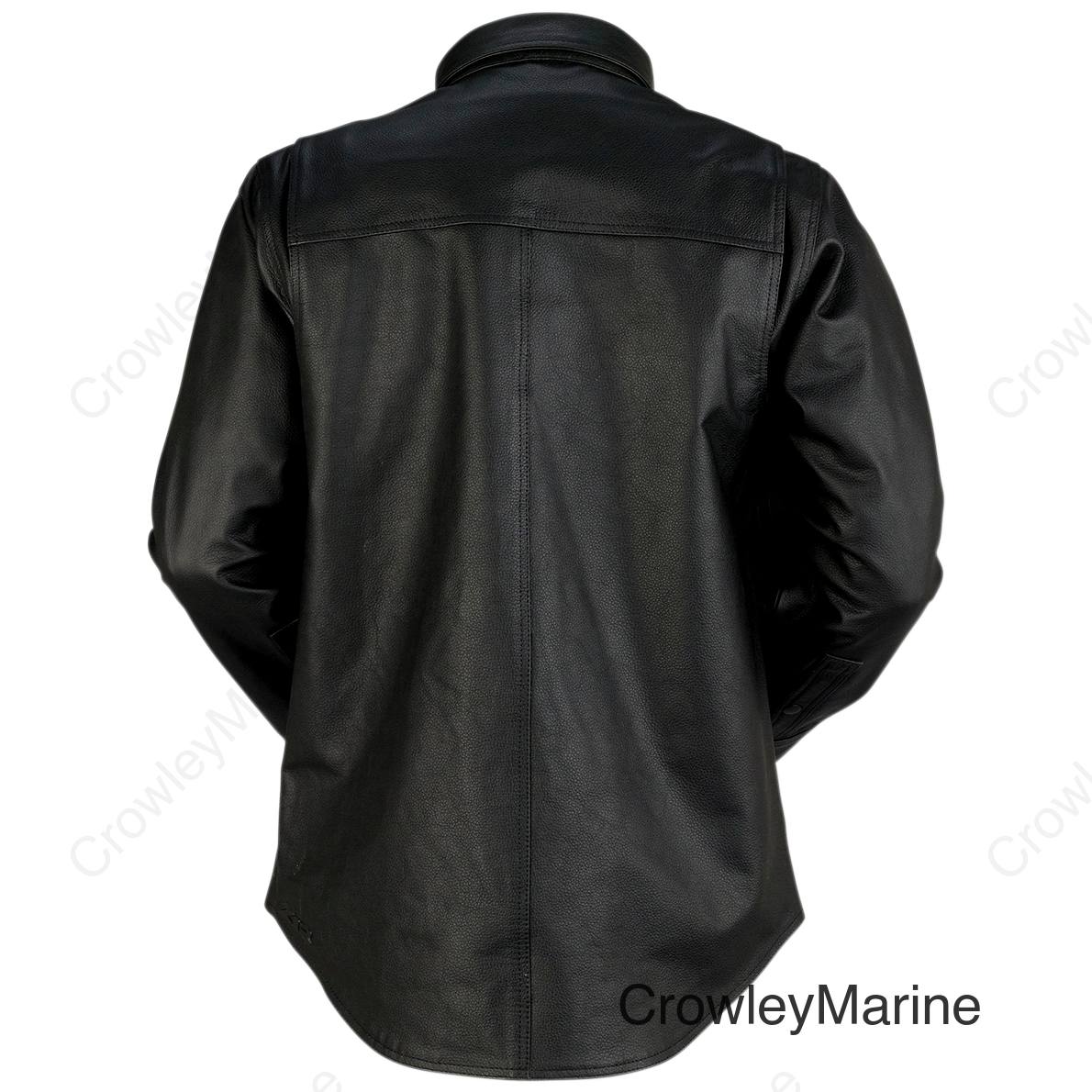 SHIRT LTHR MOTZ BLK 3X