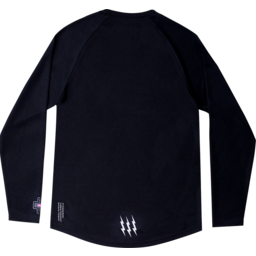 Riders Long-Sleeve Jersey - Black - Small thumbnail-3