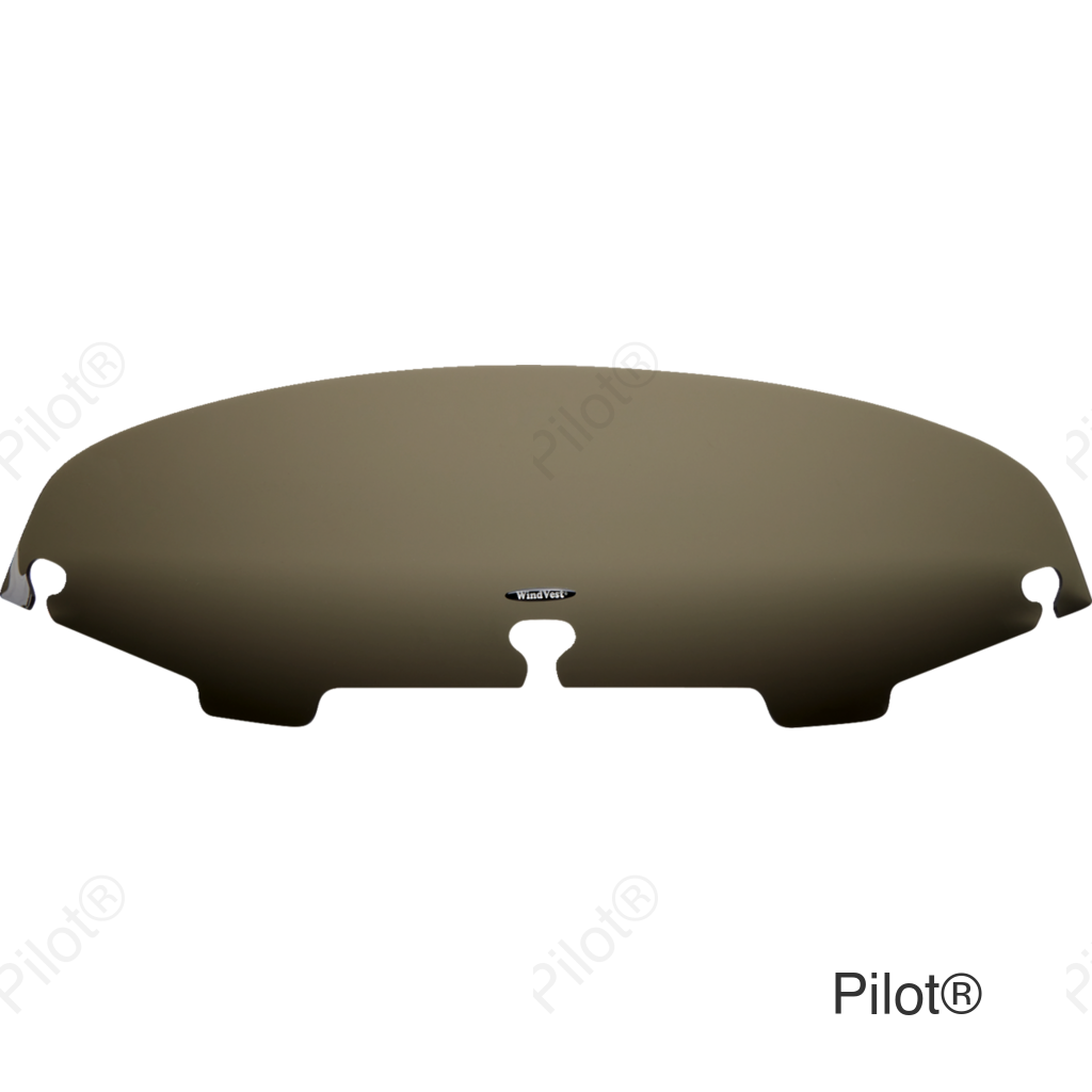 Windshield - Dark Smoke - 4" - FLHT/X