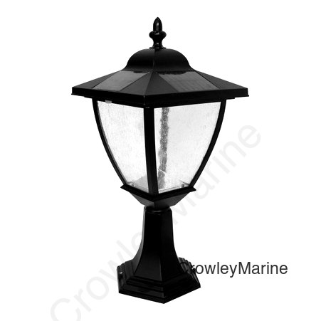 Bayport Solar Wall Lamp w/ 3 Mounting Options (23206)