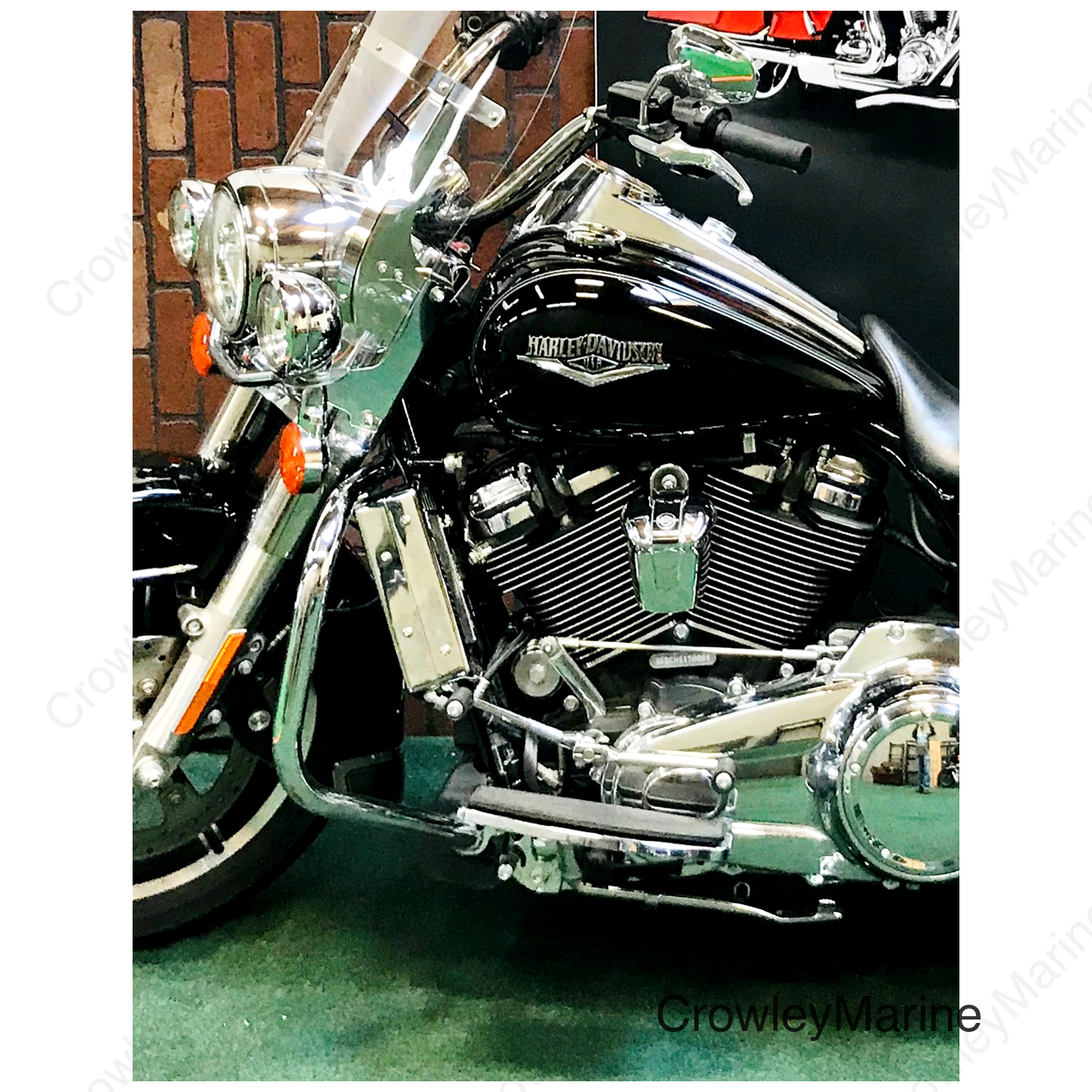 Side Mount Oil Cooler Kit - Chrome - M8 Touring/Trike