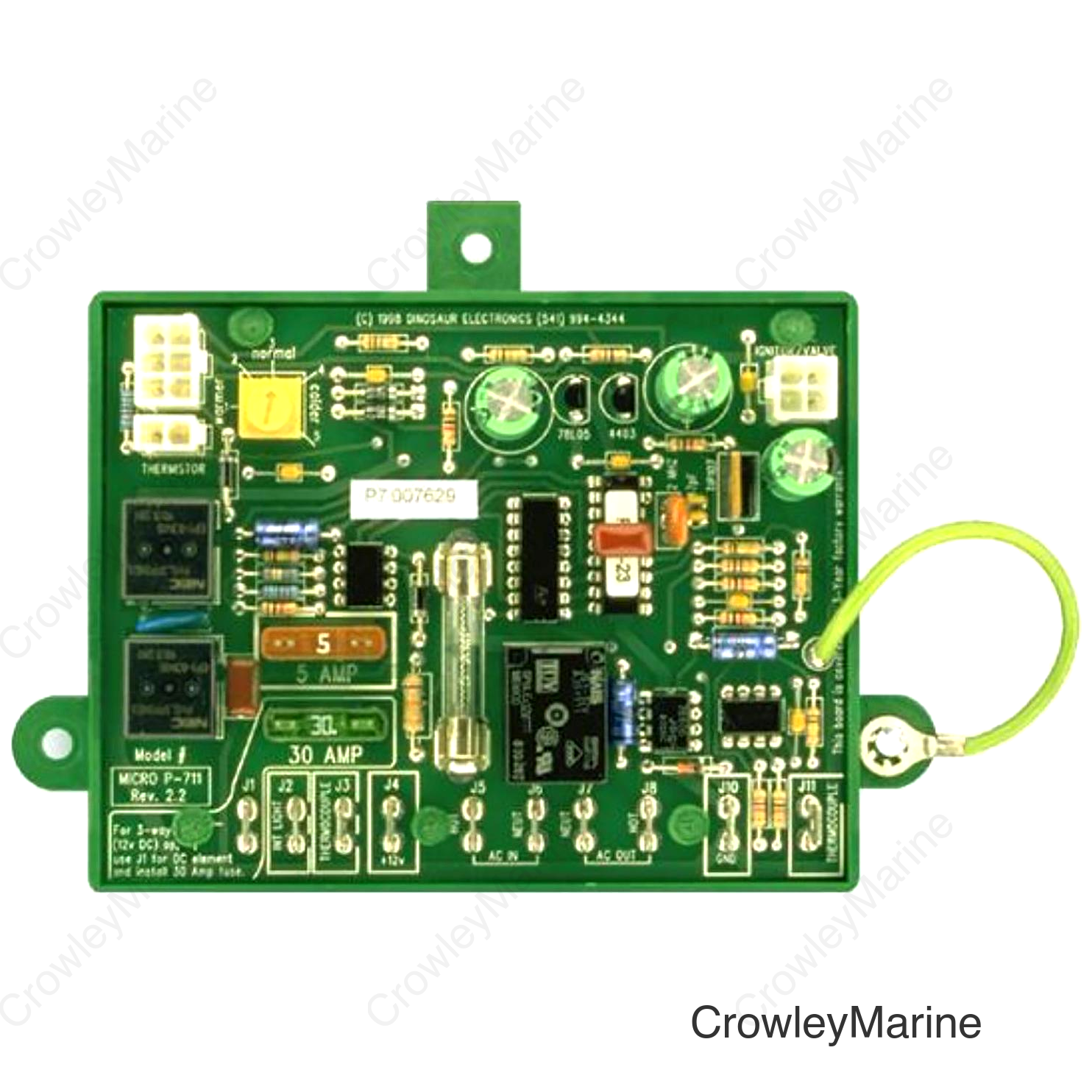 Dinosaur Electronics MICROP711 Refrigerator Boards Replaces any Dometic® Black Box Board part number that begins with "293"
