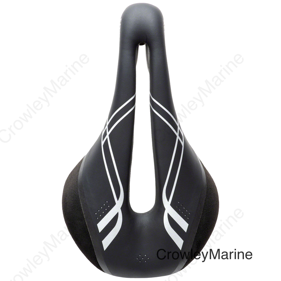Terry Corta Saddle - Titanium Black Women's