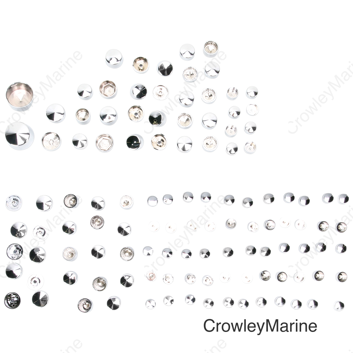 COVERS BOLT 09-16 FL CHR
