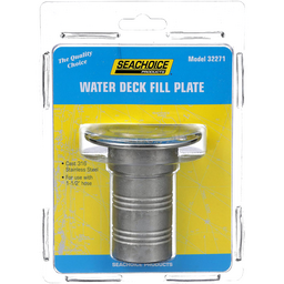 Seachoice Corrosion-Resistant Cast 316 Stainless Steel Deck Fill, Water Fill w/ Cap thumbnail-0