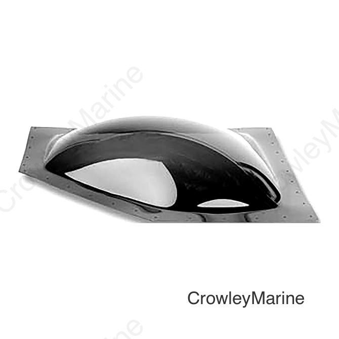 Specialy Recreation NSL208S Neo Angle Skylight, 20" x 8", Smoke