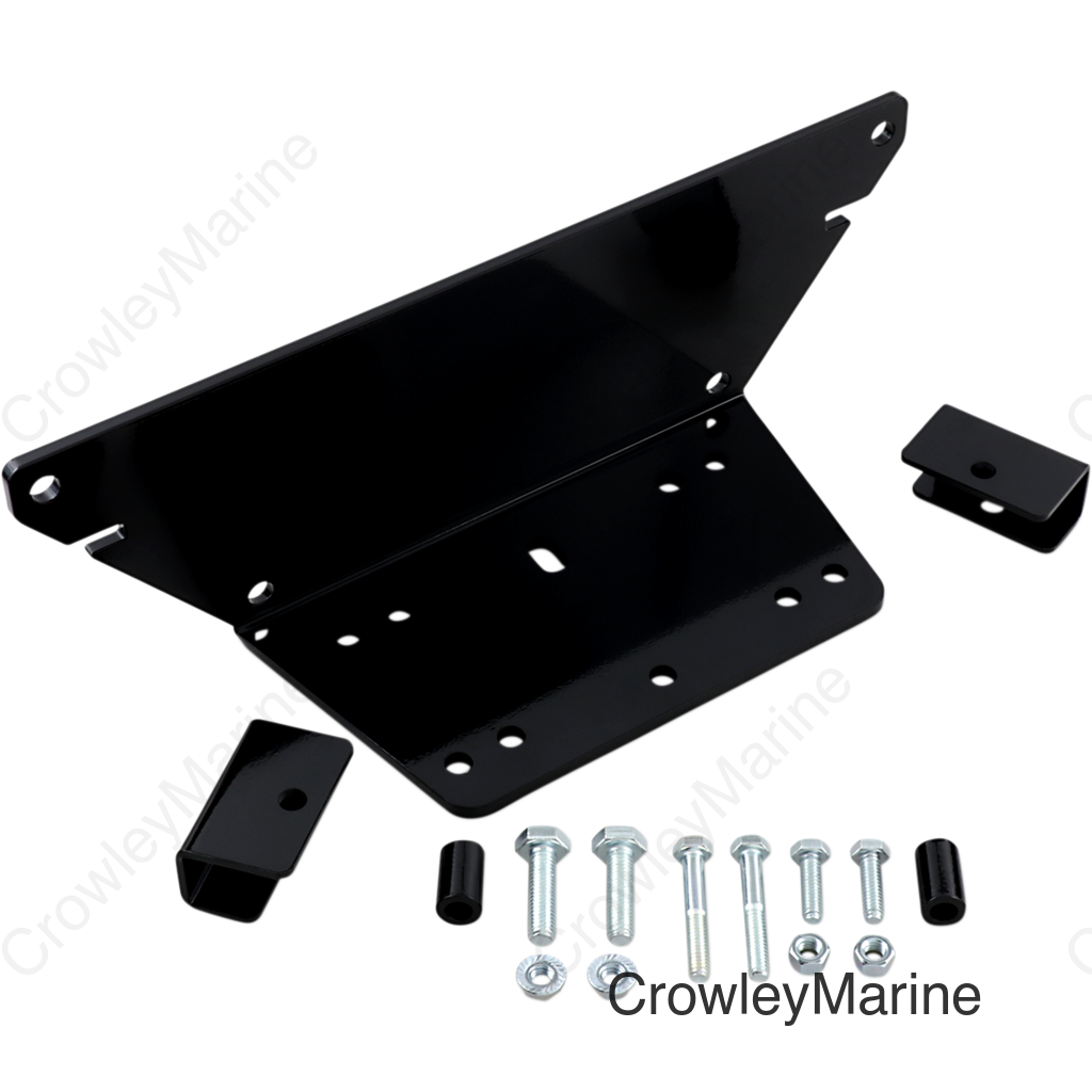 WINCH MOUNT MUD UTV POL