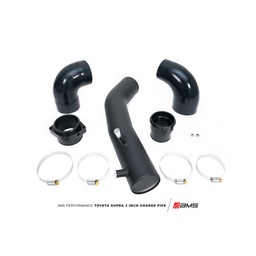 AMS Performance 2020+ Toyota Supra A90 Aluminum 3in Charge Pipe Kit
