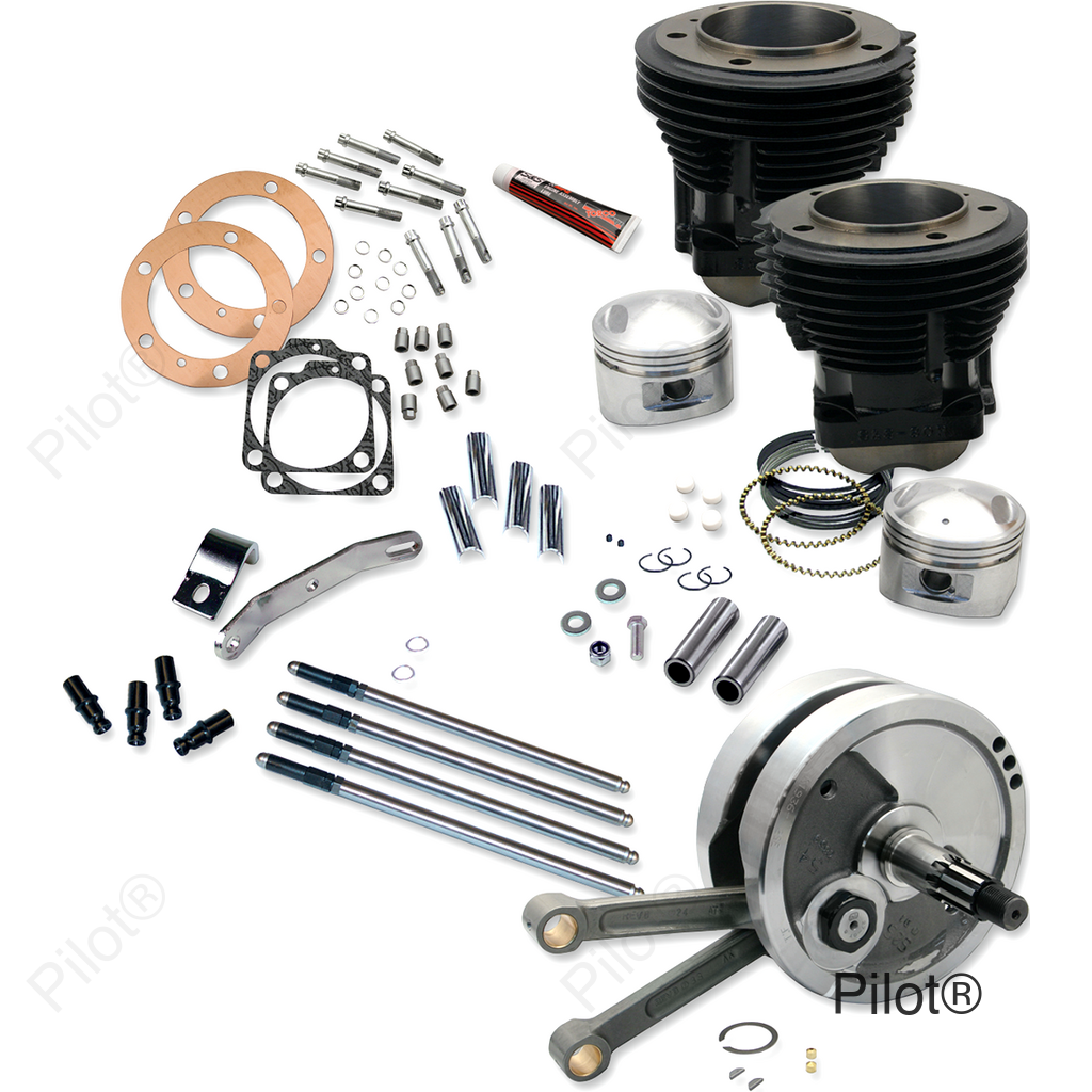 93" Sidewinder® Big Bore Stroker Engine Performance Kit- High Compression