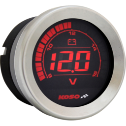 2" Voltmeter Gauge - Chrome thumbnail-1