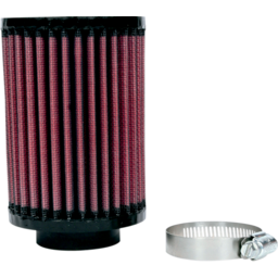 K&N Filter Universal Rubber Filter - Round Straight 3.5in Base OD x 3.5in Top OD x 5in H