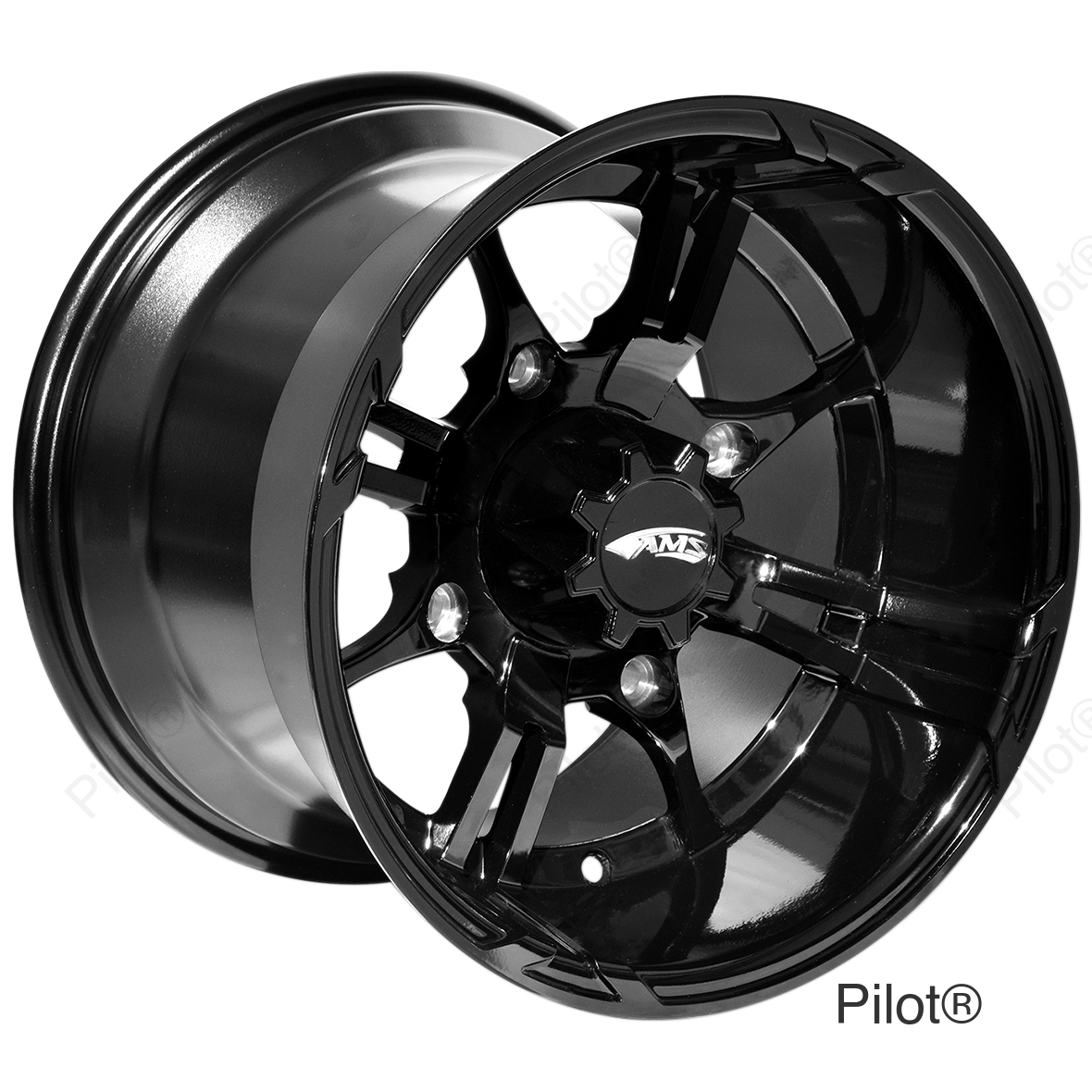 Roll'n 108 Wheel - Rear - Black - 15x10 - 4/156