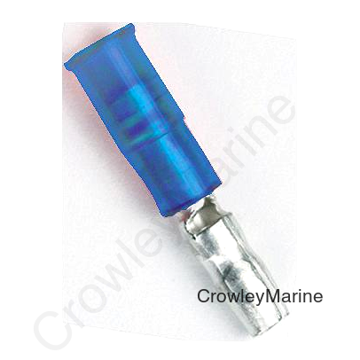Ancor 230718 Marine Grade™ Nylon Snap Plugs, Male, 16-14 Wire, Blue, 4/Pk
