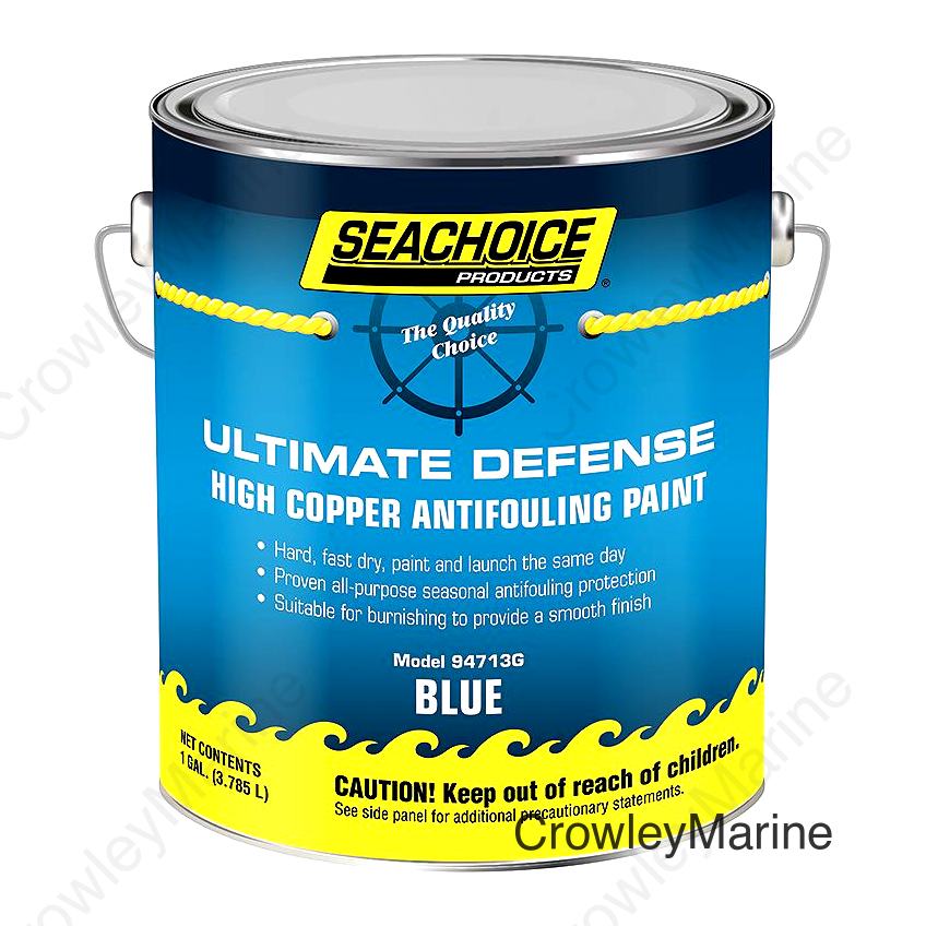 Seachoice 94713G Ultimate Defense High-Copper Antifouling Paint, Blue, 1 Gallon