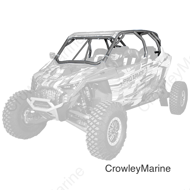 PRO R MP CAGE W/V INTRUSION TITANIUM MATTE METALLIC