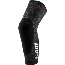 Teratec Knee Guards - Gray/Black - Small thumbnail-0