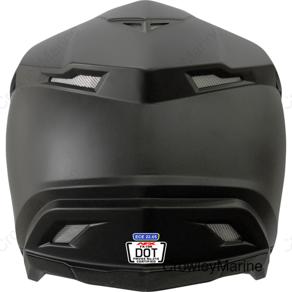 FX-19R Helmet - Matte Black - Small