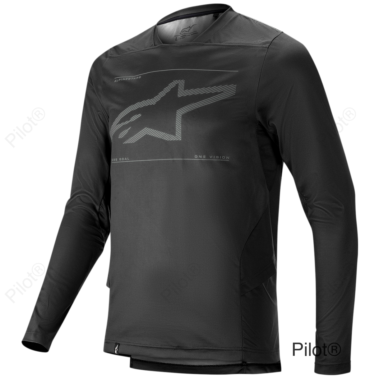 Drop 6.0 Jersey - Long-Sleeve - Black - Small