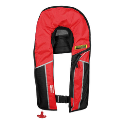 Seachoice 85861 Type V Premium Rip-Stop Inflatable PFD – Adult Universal, Red thumbnail-0