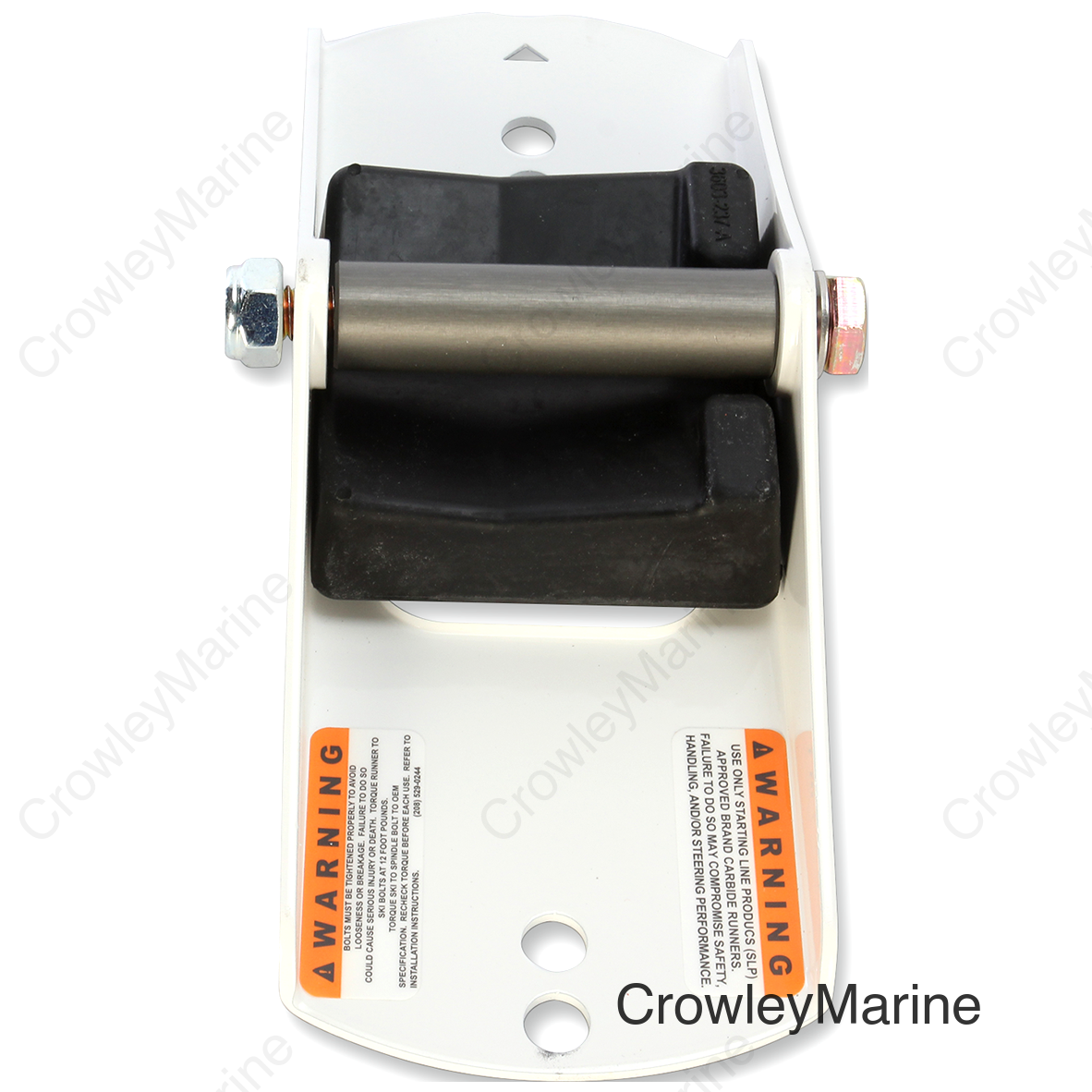 Ski Mount Saddle - Standard Use - White