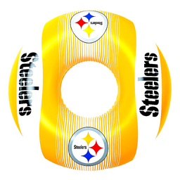 Big Mouth 25BPFPIT6870 NFL Ring Float Pittsburgh Steelers