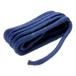 Seachoice Double-Braid Nylon Dock Line w/ Eye Splice, Pre-Shrunk, Heat Stabilized, 1/2 In. X 15 Ft., Navy thumbnail-1
