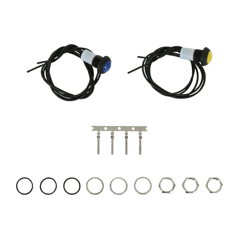 AEM CD Carbon Dash 2-Button External Button Kit