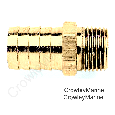 1/4H X 1/4P MALE HOSE BARB