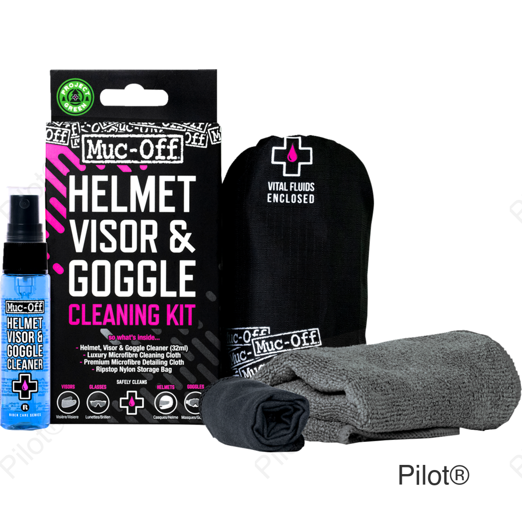 Visor, Lens & Goggle Cleaning Kit