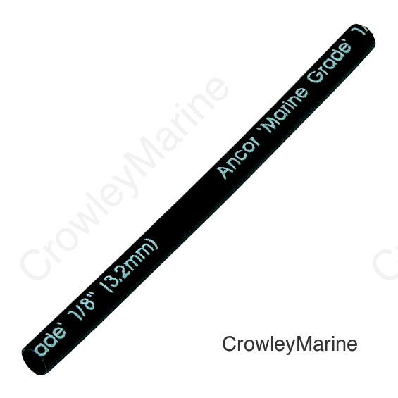 Ancor 305148 Marine Grade™ Adhesive Lined Heat Shrink Tubing, 1/2" x 48" , Black, 1/Pk
