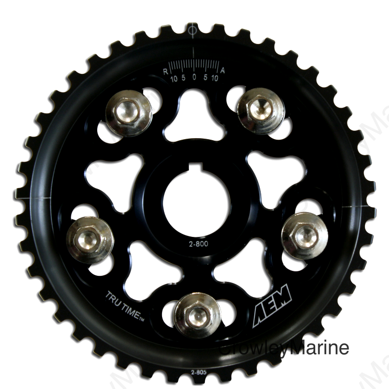 AEM 92-01 Honda Prelude Si VTEC/ Base & SH True Black Tru-Time Cam Gear