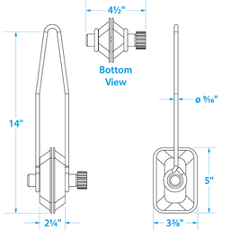 Seachoice ProFlo Universal Round Motor Flusher thumbnail-5